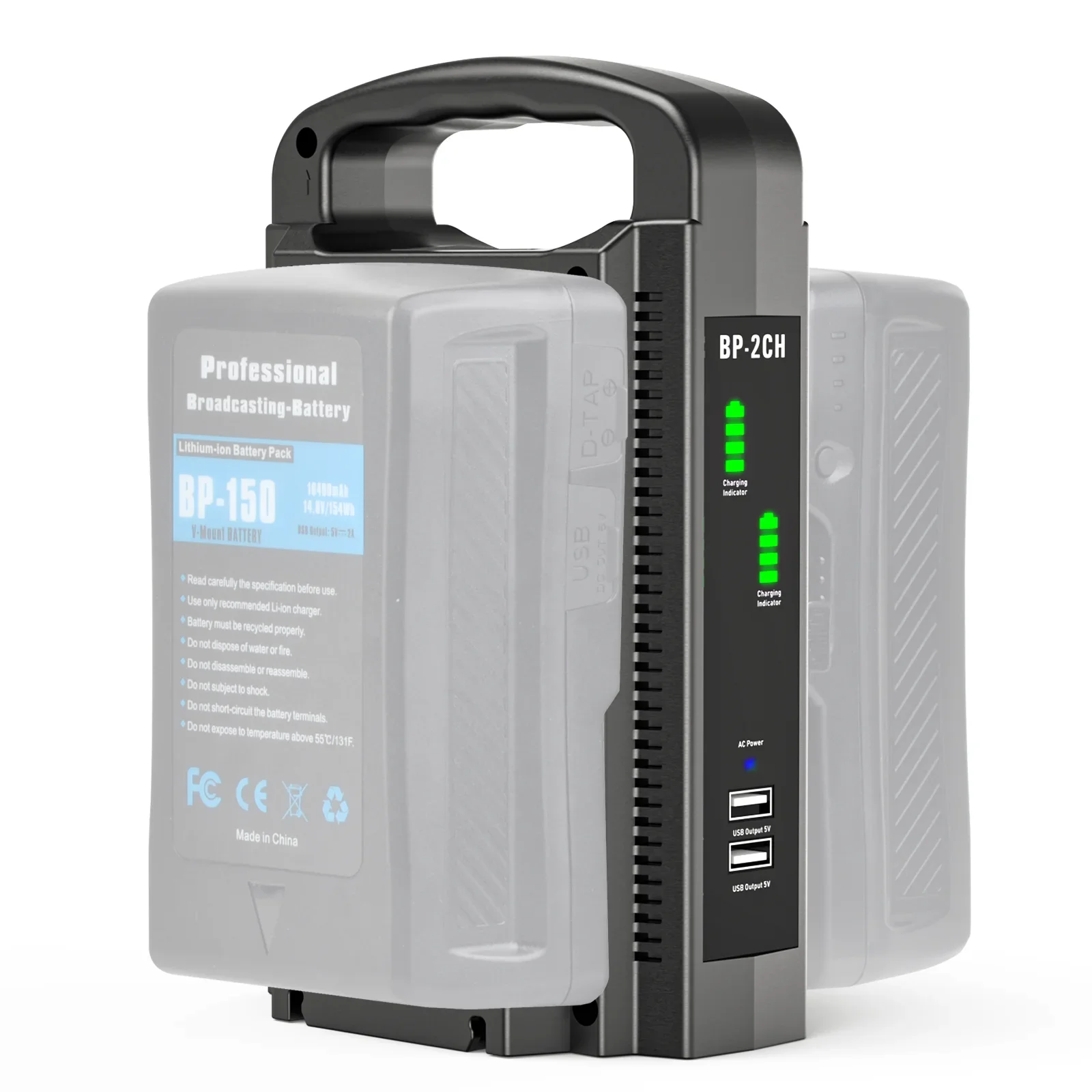SWZY BP-2CH V Mount Battery Ch - Drone Battery recension och pris